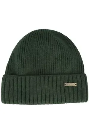 ARECO Strickmütze Merino Pur Classic grün