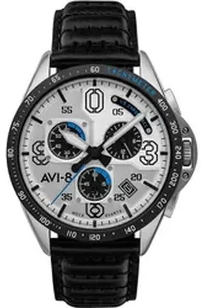 Avi-8 Quarzuhr AV-4077-01 P-51 Mustang Chronograph Herrenuhr 43mm 5ATM AV-4077-01 P-51 Mustang Chronograph Herrenuhr 43mm 5ATM
