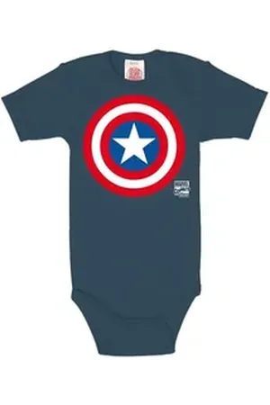 LOGOSHIRT Body Baby Body Captain America 98-104