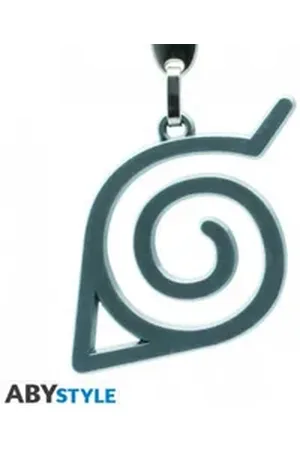 ABYstyle Schlüsselanhänger Naruto Shippuden Schlüsselanhänger 3D Konoha