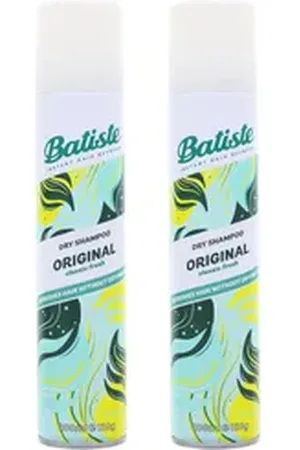 Batiste Haarshampoo 2x Trockenshampoo Original je 200ml fruchtiger Duft nach Mosch