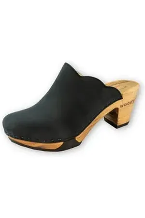 Woody GmbH Clogs Damen - NINA - schwarz Sneaker Ballerinas schwarz 40 EU
