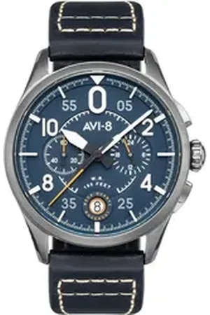 Avi-8 Quarzuhr AV-4089-04 Spitfire Chronograph Herrenuhr 42mm 5ATM AV-4089-04 Spitfire Chronograph Herrenuhr 42mm 5ATM