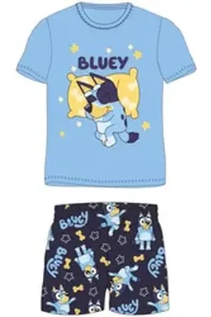 Bluey Shorty kurzer Schlafanzug und Bingo blau 104