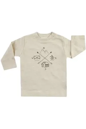 Jacky Langarmshirt Baby Langarmshirt BOYS IN THE WOOD, beige (1-tlg) beige 62