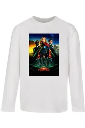 Absolute Cult Longsleeve Herren (1-tlg) weiß 158/164