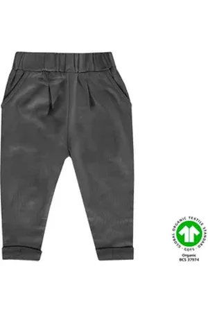 Jacky Schlupfhose Hose für Mädchen in Dunkelgrau und Rosa rosa 74
