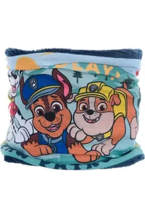 Paw Patrol Loop Chase Kinder Jungen Winter-Schal Schlauch-Schal blau