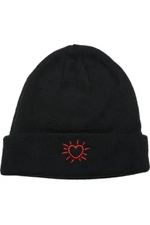 Mister Tee MisterTee Beanie MisterTee Glowing Heart Beanie (1-St) schwarz