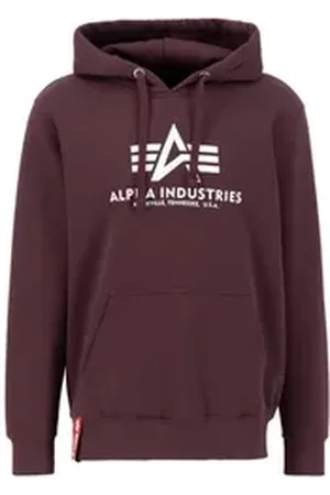 Alpha Industries Hoodie Men - Hoodies Basic Hoodie rot L