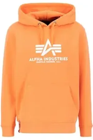 Alpha Industries Hoodie Men - Hoodies Basic Hoodie orange 2 XL