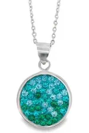 Impala Kette mit Anhänger Halskette Celina, 925 Sterling silber, Schmuck für Damen, mit Kristallsteinen