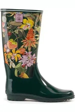 Aigle Venise Print grün/bunt-kombi Gummistiefel grün 36