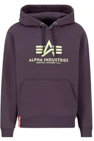 Alpha Industries Hoodie Men - Hoodies Basic Hoodie lila XL