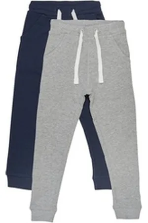 Minymo Jogginghose MIBasic 36 Sweat pant (2-pack) - 3936 Klassische Sweatpant mit Schnüre blau 110