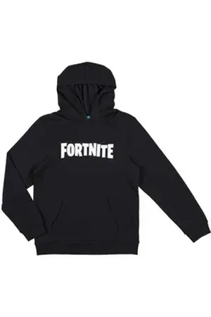 Fortnite Kapuzenpullover Hoodie Jungen, Bequemer Jungen Pullover mit Kapuze schwarz 170