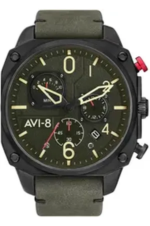 Avi-8 Quarzuhr AV-4052-08 Hawker Hunter Chronograph Herrenuhr 45mm 5ATM AV-4052-08 Hawker Hunter Chronograph Herrenuhr 45mm 5ATM