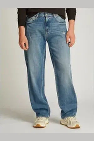 Tommy Hilfiger Loose-fit-Jeans Jamie Loose Straight mit Hammerschlaufe blau 36