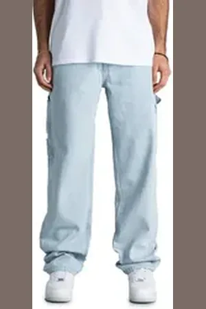 Karl Kani Loose-fit-Jeans Retro Tapered Workwear Denim blau 34