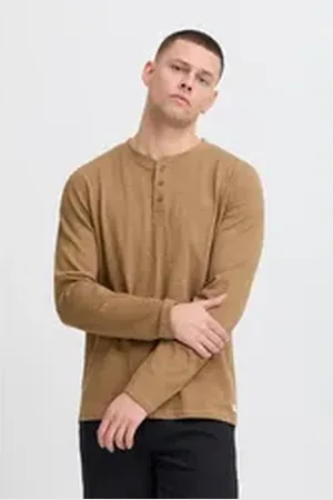 Blend Longsleeve BHTee braun XL