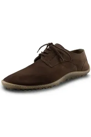 leguano Dean - eleganter Leder Barfußschuh Barfußschuh braun 38 EU