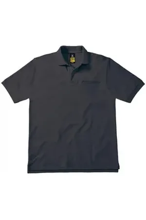 B & C B&C Poloshirt Energy Pro Workwear Pocket Poloshirt für Herren 3XL