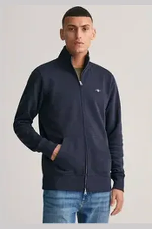 GANT Sweatjacke blau S