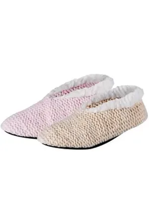 Camano Slipper 2er Pack Hausschuh beige 41/42