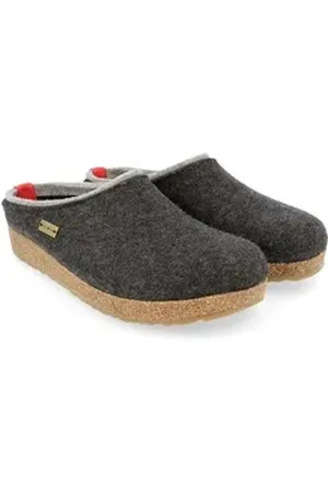 Haflinger Grizzly Kris Schwarz Pantolette schwarz 39 EU