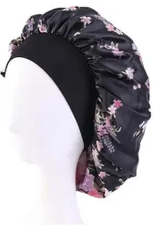 American Dream Haarband Dreamfix Print Bonnet Adults -Black schwarz
