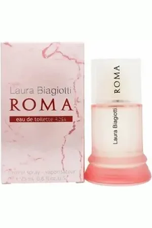 Laura Biagiotti Eau de Toilette Roma Rosa, Glasflakon, Parfüm EDT, Damenduft