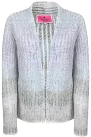 Lieblingsstück Strickjacke KatalinaL mit Streifenmuster grau 34