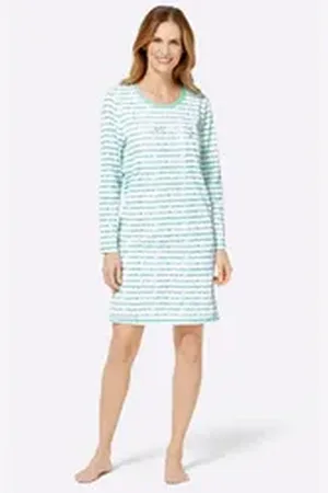 WITT WEIDEN Sleepshirt Langarm-Sleepshirts (2-tlg) bunt 48/50