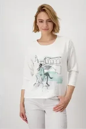 monari Poloshirt weiß 40