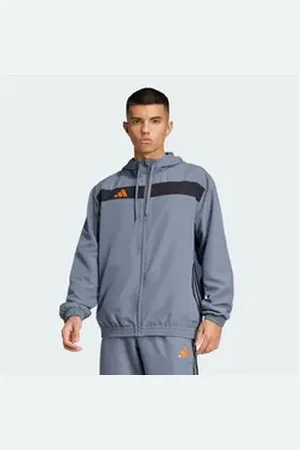 adidas Performance Hoodie TIRO 25 ESSENTIALS WOVEN HOODIE orange|schwarz S