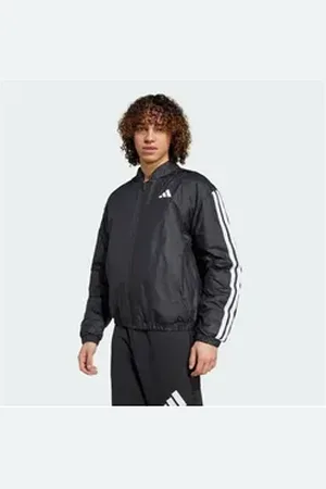 adidas Sportswear Funktionsjacke ESSENTIALS 3-STREIFEN INSULATED BOMBERJACKE schwarz XS