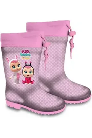 Cry Babies Regenstiefel Bunte Gummistiefel für kleine Fans Stiefel 27/28