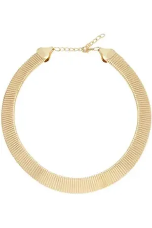 Lascana Schlangenkette, Abgerundete chunky Schlangenkette goldfarben