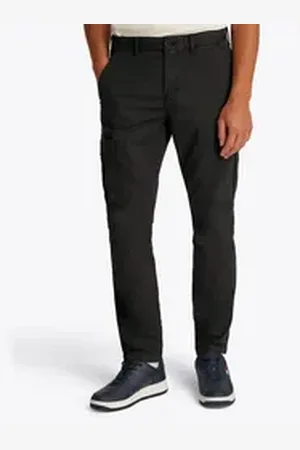 Tommy Hilfiger Cargohose TJM AUSTIN CARGO mit Logostickerei schwarz 34