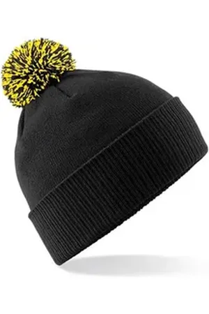 Beechfield ® Bommelmütze Snowstar Beanie Wintermütze