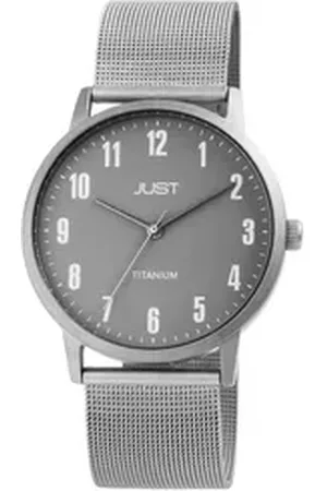 Just Watch Quarzuhr Grevin Titan Herrenuhr mit Edelstahl-Milanaisearmband