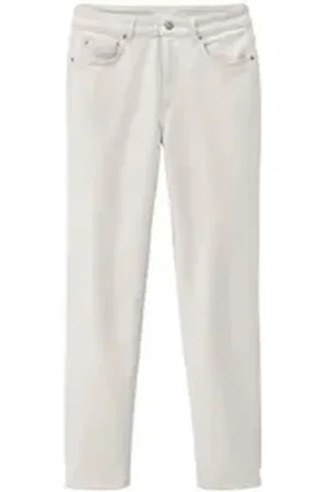 hessnatur Bequeme Jeans HANNA High Rise Mom aus Bio-Baumwolle mit Hanf (1-tlg) HANNA High Rise Mom aus Bio-Baumwolle mit Hanf braun 27/30