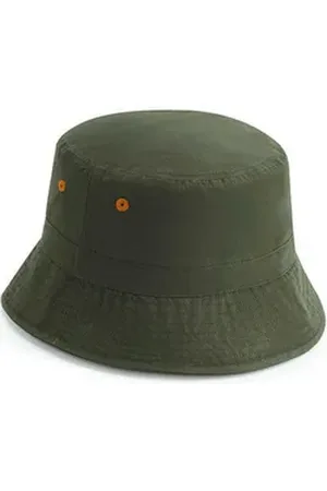 Beechfield ® Outdoorhut Recycled Polyester Bucket Hat elastischer Kordelzug L/XL
