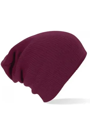 Beechfield ® Bommelmütze Slouch Beanie Wintermütze