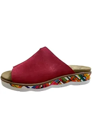 Aco Damen Plateau Pantolette WAVE C1212101224-02 red rot Clog rot 37 EU