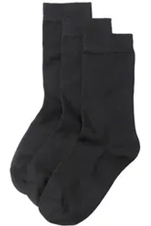 hessnatur Socken im 3er-Pack aus Bio-Baumwolle (3-Paar) rosa|schwarz 41-43