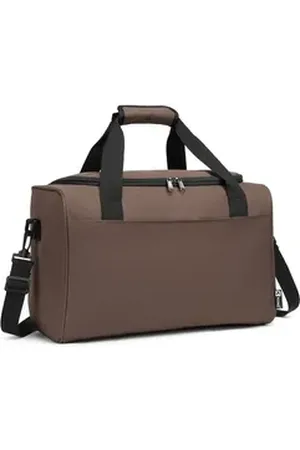 Kono Sporttasche Ryanair 40x20x25 Handgepäck Tasche für Flugzeug Reisetasche braun