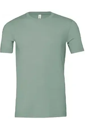 Bella + Canvas Rundhalsshirt Herren Heather CVC Short Sleeve Tee XS