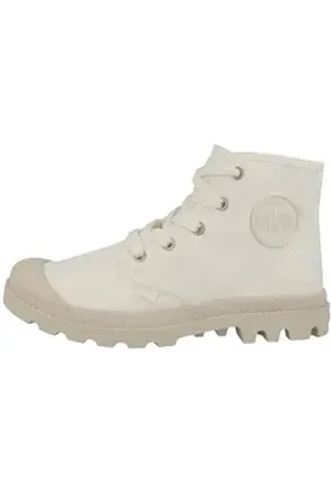Palladium Pampa Hi Damen Schnürboots weiß 39 EU