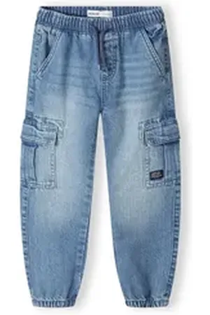 Minoti Cargojeans Cargohosen aus Jeans (9m-8y) blau 122-128cm